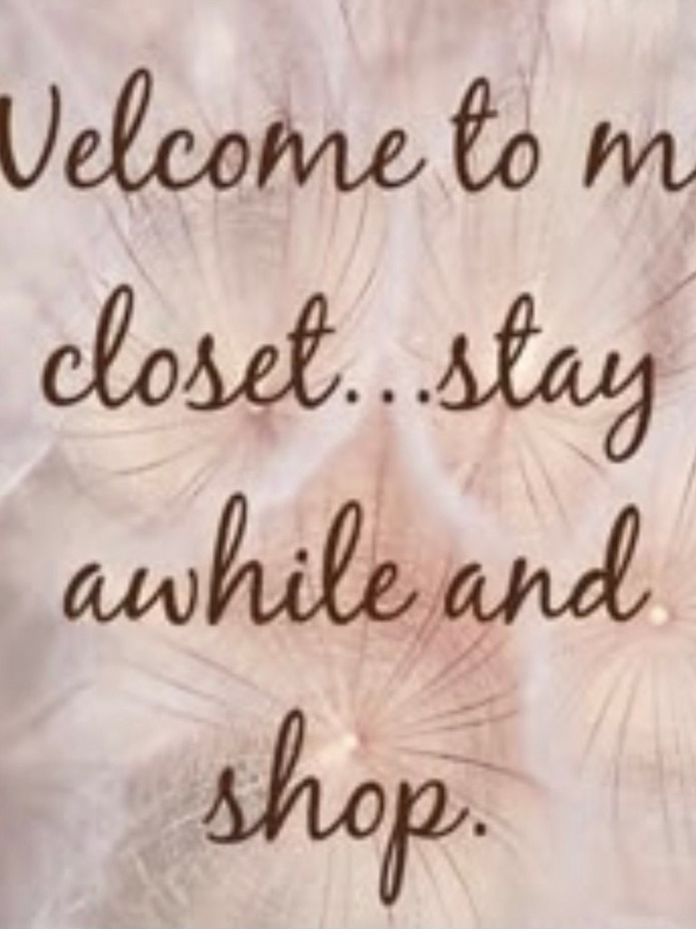 Welcome to My Closet! 🛍️🤍